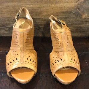 Leather heels by indigo